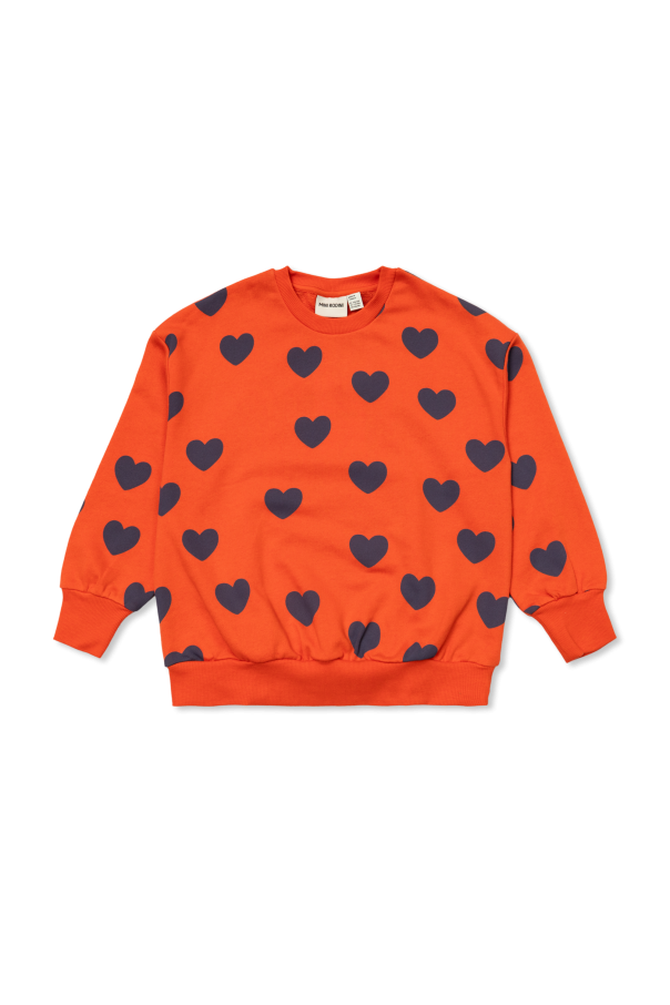 Mini Rodini Sweatshirt with heart motif